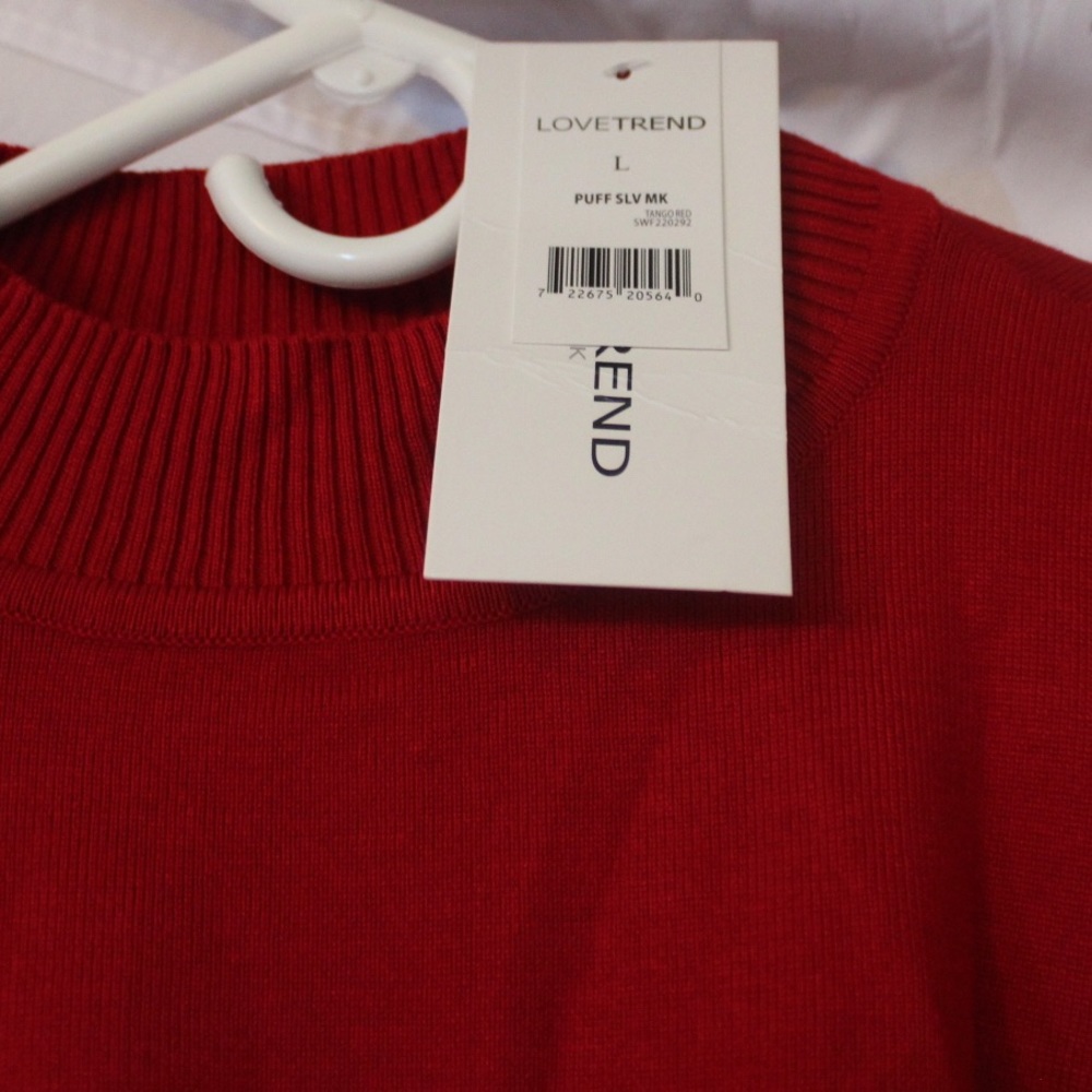 NEW! Red long sleeve.